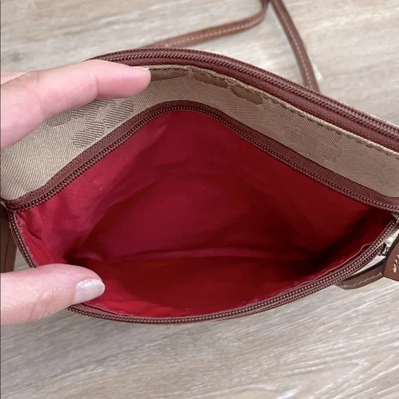 Disney Parks x Dooney & Bourke leather & fabric Mickey Mouse crossbody bag - Picture 9 of 14